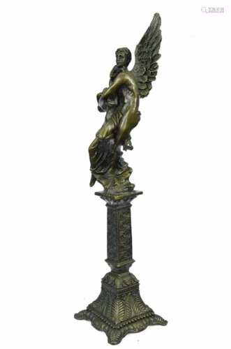 Eros and Psyche Mythical Bronze Figurine