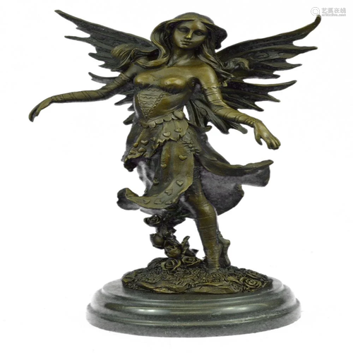 Mythical Fairy Angel Bronze Sculpture