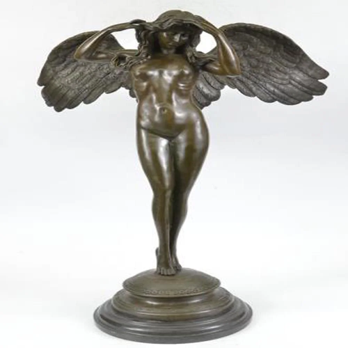 Descending Night Bronze Sculpture