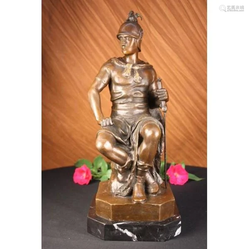 Roman Legion Bronze Sculpture