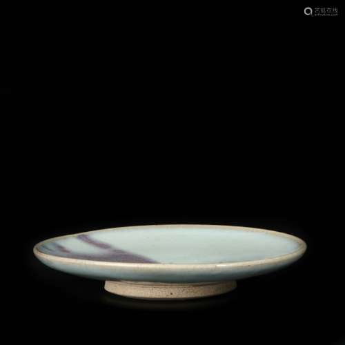 chinese jun kiln porcelain dish