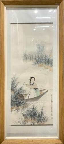 chinese leng mei's painting