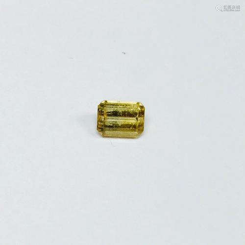 0.70 Carat Yellow Sapphire, 100% Natural Good Quality