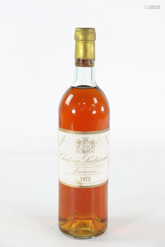 1 bottle - ChÃ¢teau Suduiraut 1975 Sauternes Sweet