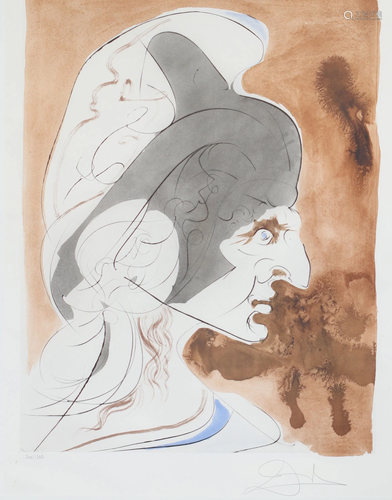 Salvador DALI (1904-1989) Condottiere from 1975 ref