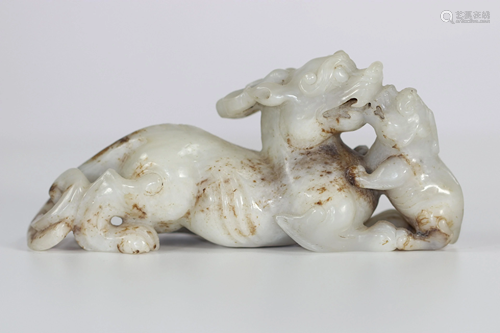 Jade Shi-Shi group, Qing period China.