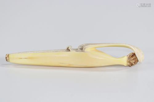 Okimono - Meji period - circa 1900 -banana- Japan