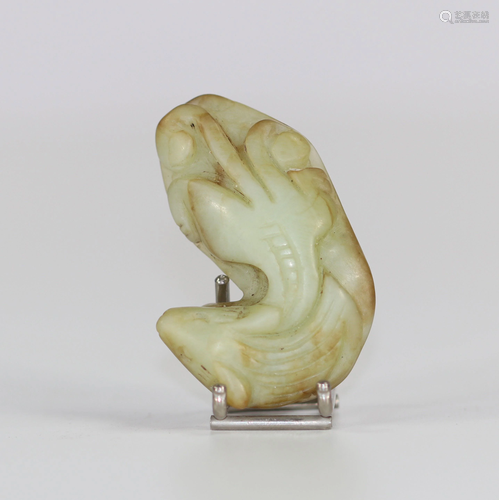 Jade pendant, China Qing period.