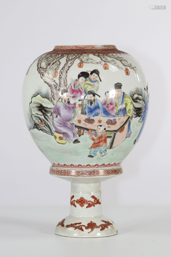 Chinese porcelain lantern, Republic period