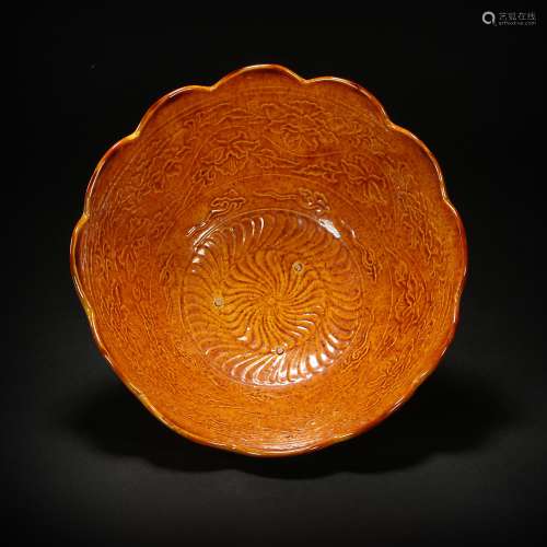Yellow Glazed Bowl from Liao