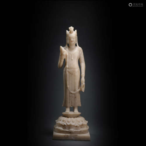 White Marble Buddha statue from Northern Qi