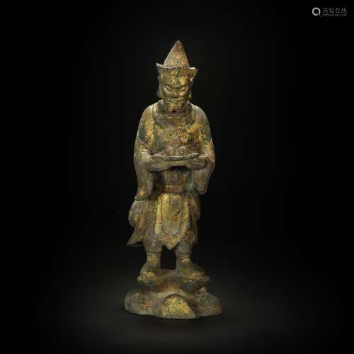 Copper Human Statue from Yuan