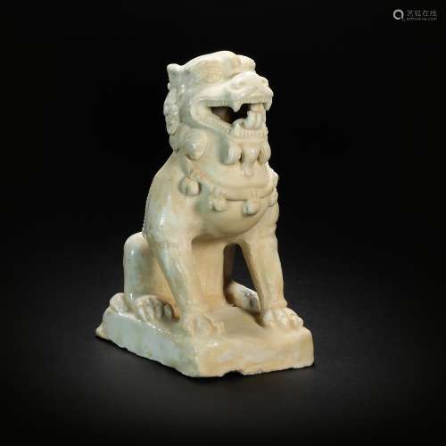 Ding Kiln Lion Statue from Song