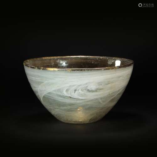 Branches Colour Glazed Bowl from Liao