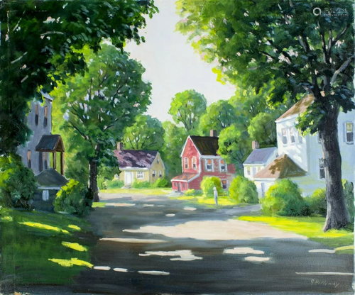 George Holloway (NJ,20C) oil painting