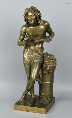 Francisque Joseph Duret (French, 1804-1865) Bronze