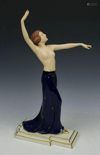 Royal Dux Schaff art deco figurine 3251 