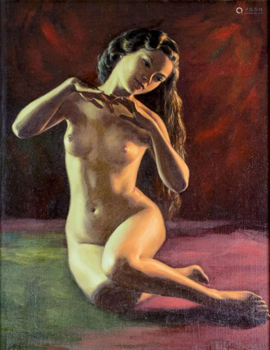 Benjamin Alano (Filipino,1920-1991) oil painting