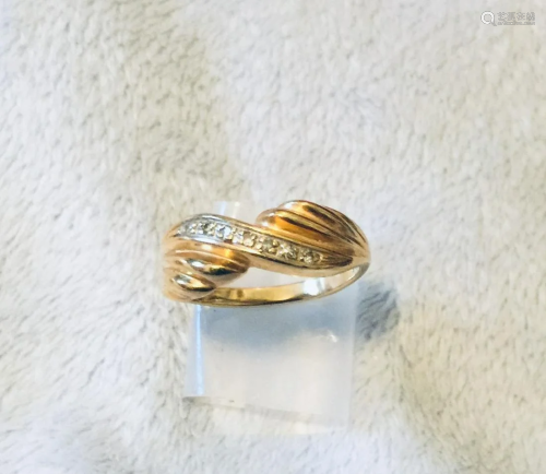Ring,14 K/Diamond,Estate Jewelry