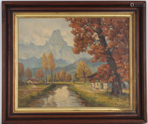 Humbert, Signed Early 20th Century Landscape