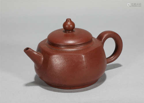 Yixing Glazed Teapot Qing Style