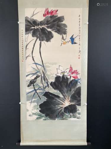 Chinese Painting Signed Wangxuetao