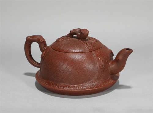 Yixing Glazed Teapot Qing Style