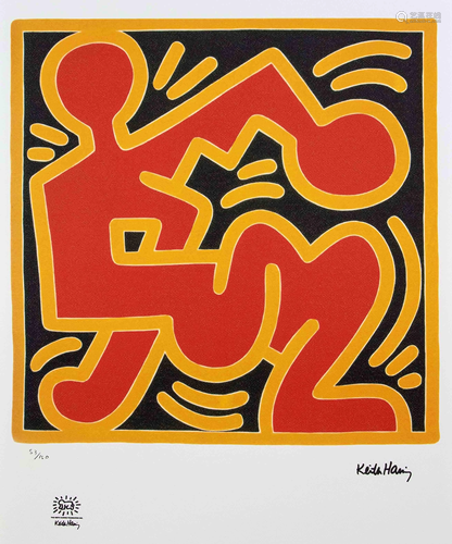 Keith Haring (1958-1990), figu