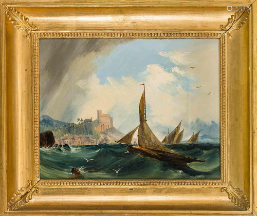 Unknown painter 1831, Sailboat