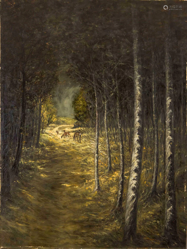 O. Hay, mid-20th century, dark