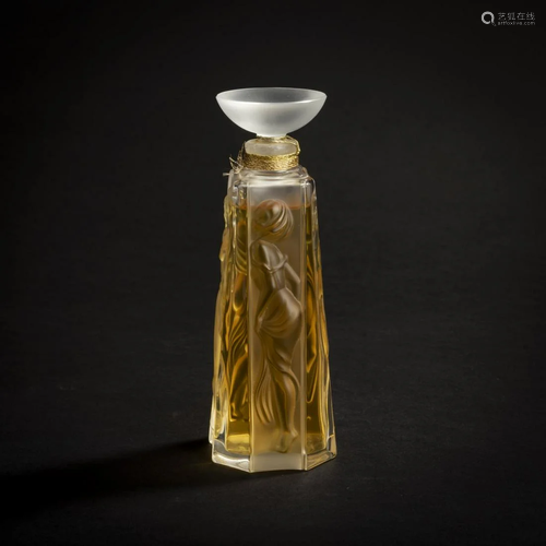 Marie-Claude Lalique, 'Quatre muses' bottle, 1994