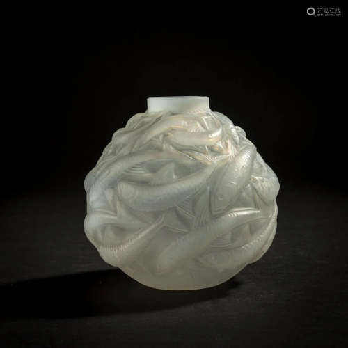 René Lalique, 'Oléron' vase, 1927