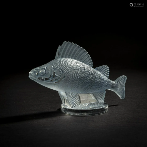 René Lalique, 'Perche' paperweight, 1929