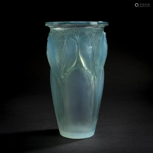 René Lalique, 'Ceylan' vase, 1924