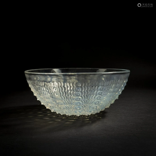 René Lalique, 'Oursins N ° 2' bowl, 1935