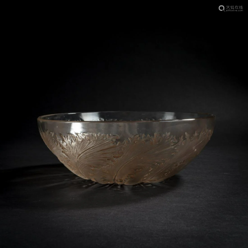 René Lalique, 'Chicorée N ° 1' bowl,