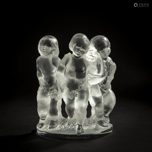 Lalique, Wingen-sur-Moder, 'Cherubs', 1980s