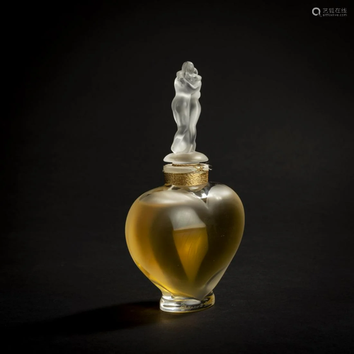 Marie-Claude Lalique, 'Amour' bottle, 1997