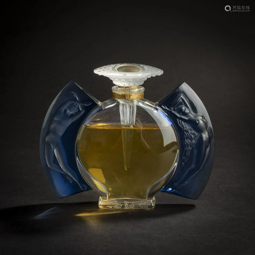 Lalique, Wingen-sur-Moder, 'Jour et nuit' bottle, 1999