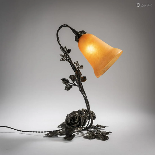 Daum Frères, Nancy , Table light, c. 1920