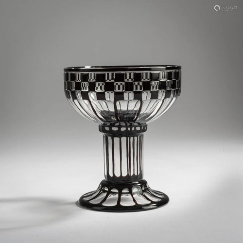 Haida Glass School (attr.), Goblet, c. 1915