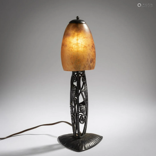 Daum Frères, Nancy, Table light, c. 1920