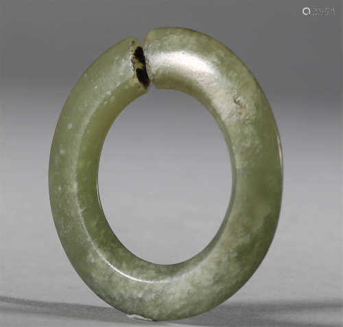 Red Mountain Culture Jade Ring