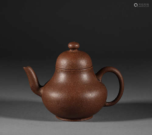 Qing Dynasty - Purple Clay Teapot