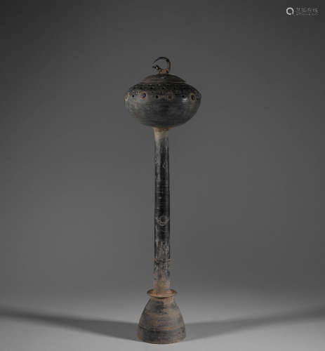 Longshan Culture - Eggshell Pottery Lamp
