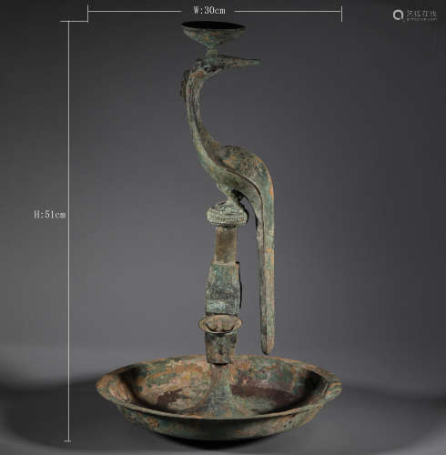 Han Dynasty - Bronze Lamp