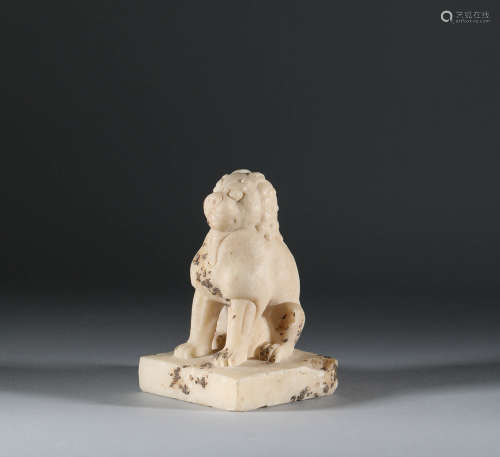 Han Dynasty - White Marble Lion