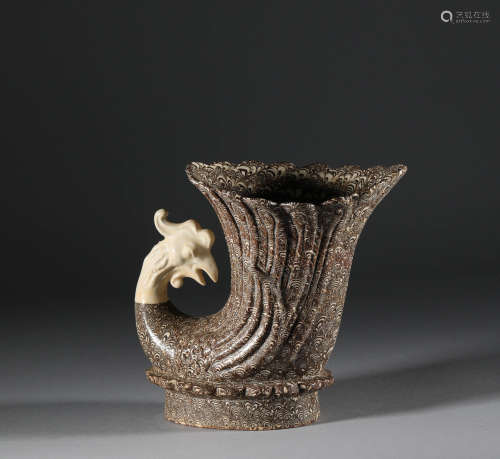 Tang Dynasty - Strangled Crested Jue Cup