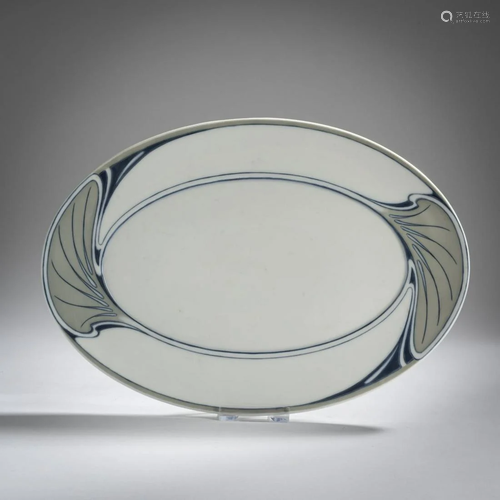 Eduard Voigt, 'Saxonia' plate, 1904