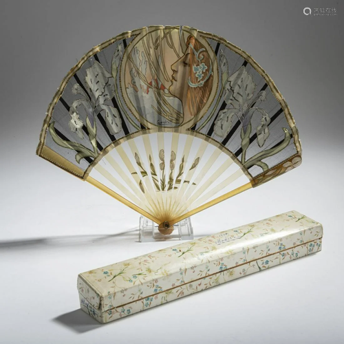 Felix Albert Gendrot, Fan, c. 1900